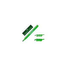 Rotulador Faber Fluorescente Textliner 38 Verde 10 unidades