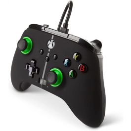 Enhanced Mando Con Cable Xbox Series X/S Green Hint POWER A 1518818-02