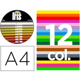 Iris Cartulina Pack "B" 210x297 mm A4 185 gr 12 Colores Surtidos Precio: 128.88999981. SKU: B13V73DT7N