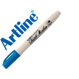 Rotulador Artline Supreme Brush Pintura Base De Agua Punta Tipo Pincel Trazo Variable Azul 12 unidades Precio: 13.50000025. SKU: B1DYWW3G4E