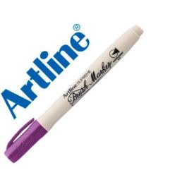 Rotulador Artline Supreme Brush Pintura Base De Agua Punta Tipo Pincel Trazo Variable Magenta 12 unidades Precio: 13.50000025. SKU: B1DD8W25FA