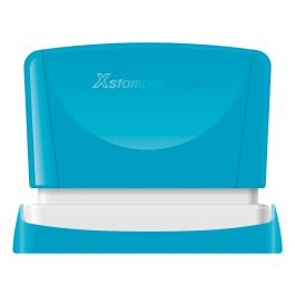 Sello X'Stamper Quix Personalizable Color Azul Medidas 4x60 mm Q-05 Precio: 5.98999973. SKU: B1JJWAQTLR