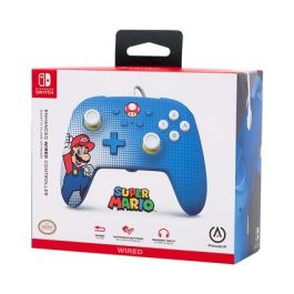 Enhanced Mando Con Cable Nintendo Switch Mario Pop Art POWER A 1522660-01