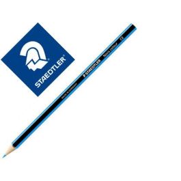 Lapiz De Color Staedtler Wopex Ecologico Azul Claro 12 unidades