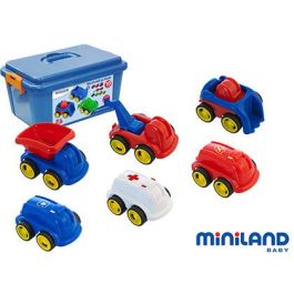 Juego Didactico Miniland Con 10 Vehiculos Profesionales Flexibles Para Trabajar La Educacion Vial Precio: 56.3738996612. SKU: B18B333A9N