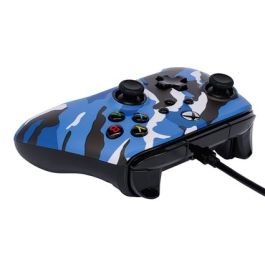 Enhanced Mando Con Cable Xbox Camuflaje Azul POWER A 1525941-01