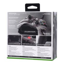 Enhanced Mando Con Cable Xbox Camuflaje Gris POWER A 1525943-01