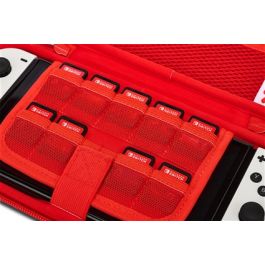 Estuche Protector Compacto Nintendo Oled Switch O Lite Brick Breaker Mario POWER A 1526469-01