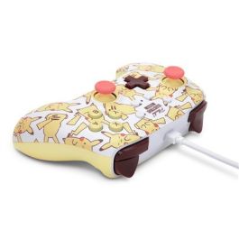 Enhanced Mando Con Cable Nintendo Switch Pikachu Blush POWER A 1526547-01