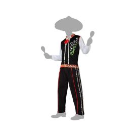 Disfraz Mariachi Hombre Adulto Traje Negro