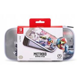 Estuche Protector Compacto Nintendo Oled Switch O Lite Metroid Dread POWER A 1527184-01