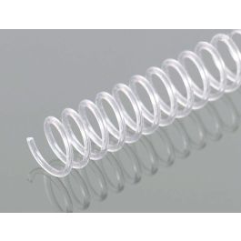 Espiral Plastico Q-Connect Transparente 32 5:1 6 mm 1,8 mm Caja De 100 Unidades