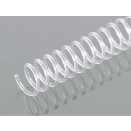 Espiral Plastico Q-Connect Transparente 32 5:1 8 mm 1,8 mm Caja De 100 Unidades