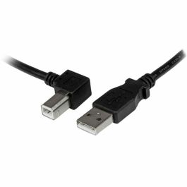 Cable USB A a USB B Startech USBAB2ML Negro
