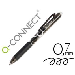 Boligrafo Q-Connect Retractil Borrable 0,7 mm Color Negro 10 unidades Precio: 11.94999993. SKU: B1C93YA58A
