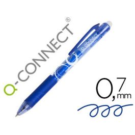 Boligrafo Q-Connect Retractil Borrable 0,7 mm Color Azul 10 unidades Precio: 14.4594999153. SKU: B1H9ZN39B2