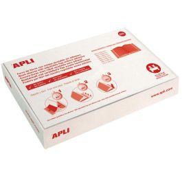 Apli Forro De Libros Con Solapa Ajustable 285 mm Pvc 130 Micras Caja 100 Ud