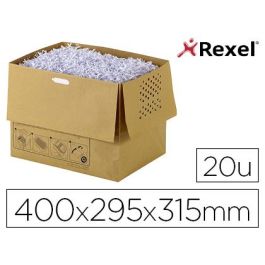 Bolsa De Residuos Rexel Reciclable Para Destructora Auto+300X Capacidad 40 L Pack De 20 Unidades 400x295X315 mm Precio: 67.88999998. SKU: B1BP75DMDV