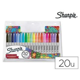 Rotulador Sharpie Permanente Punta Fina Blister De 20 Unidades Colores Surtidos Precio: 29.49999965. SKU: B138SY3MGM