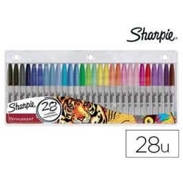 Rotulador Sharpie Permanente Punta Fina Blister De 28 Unidades Colores Surtidos Precio: 38.89000016. SKU: S8417484