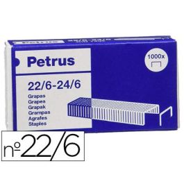 Grapas Petrus Nº 22-6 gralvanizada Caja De 1000 Unidades Precio: 0.99000022. SKU: B159G9V5R4