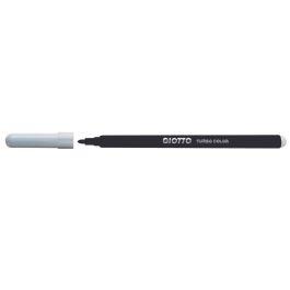 Rotulador Giotto Turbo Color Lavable Con Punta Bloqueada Unicolor Negro 12 unidades