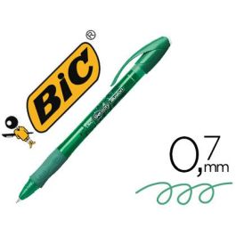 Boligrafo Bic Gelocity Illusion Borrable Verde Punta De 0,7 mm 12 unidades Precio: 30.50000052. SKU: B16SMYPPXN