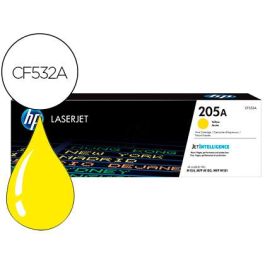 Toner Hp 205A Laserjet M154A - 154Nw - Mfp M180N - 181Fw Amarillo 900 Paginas