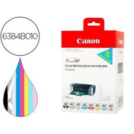 Ink-Jet Cli-42 Canon Pixma Pro-100 - 100S Multipack 8 Colores Bk -Gy - Lgy - C - M - Y - Pc - Pm 13 mL