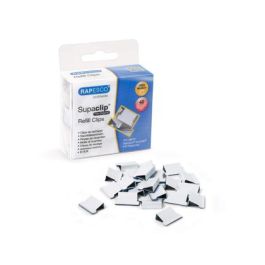 Rapesco Supaclips Blancos de Metal para 40 Hojas, Caja de 100 Unidades Precio: 10.50000006. SKU: B1G87TWCGR