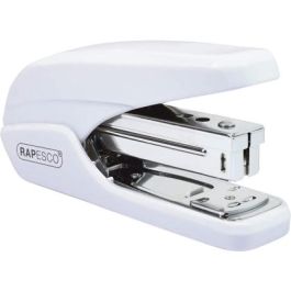 Grapadora Rapesco X5-25Ps Mini Capacidad 25 Hojas Usa Grapas 24-6 Y 26-6 Color Blanco