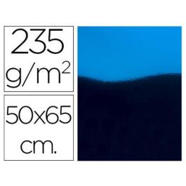 Cartulina Liderpapel 50x65 cm 235 gr-M2 Metalizada Azul 10 unidades