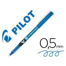 Rotulador Pilot Punta Aguja V-5 Azul 0.5 mm 12 unidades Precio: 21.7195003751. SKU: B1G3244YVW