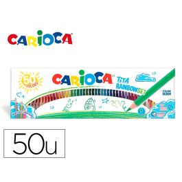 Lapices De Colores Carioca Tita Caja De 50 Unidades Colores Surtidos Precio: 7.88999981. SKU: B18ATRGALJ