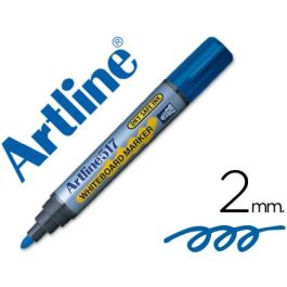 Rotulador Artline Pizarra Ek-517 Azul Punta Redonda 2 mm Tinta De Bajo Olor 12 unidades Precio: 13.95000046. SKU: B1CRB3A5RQ
