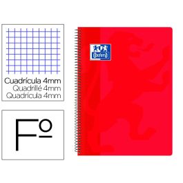 Cuaderno Espiral Oxford School Classic Tapa Polipropileno Folio 80 Hojas Cuadro 4 mm Con Margen Rojo Precio: 5.7959004598. SKU: B1F92DJG6B