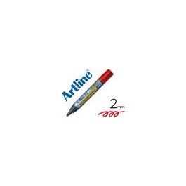 Rotulador Artline Pizarra Ek-517 Rojo Punta Redonda 2 mm Tinta De Bajo Olor 12 unidades