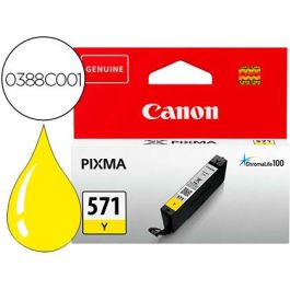 Cartucho de Tinta Original Canon 571 Amarillo Precio: 14.7899994. SKU: S8402571