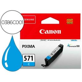 Cartucho de Tinta Original Canon CLI-571C Cian Precio: 18.79000046. SKU: S8402566