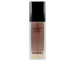 Chanel LES BEIGES Eau de Teint Base de Maquillaje Luminosa, Ligera, Hidratante SPF 30 para Todo Tipo de Pieles #Deep 15 ml