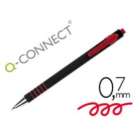 Boligrafo Q-Connect Retractil Con Grip 0,7 mm Color Rojo 12 unidades Precio: 14.49999991. SKU: B1D6JGRTMN