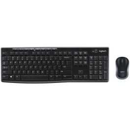 Logitech Combo Teclado + Ratón Desktop Mk270 Inalámbrico Qwerty Español Negro Precio: 40.6439006171. SKU: S0201550