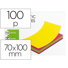 Bloc De Notas Electrostaticas Quita Y Pon Q-Connect 70x100 mm 100 Hojas 5 Colores Fluorescentes Precio: 2.50000036. SKU: B1726ZSWW7