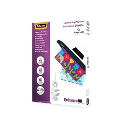 Fellowes Fundas De Plastificar 80 Micras A3 Brillo Pack 100 Ud