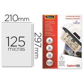 Fellowes Fundas De Plastificar 125 Micras A4 Brillo Pack 25 Ud Precio: 8.68999978. SKU: B136DAPTHG