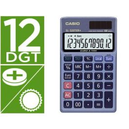 Calculadora Casio Sl-320Ter Bolsillo 12 Digitos Tax +-- Conversion Moneda Tecla Doble Cero Color Azul Precio: 15.2339004719. SKU: B1K2PQGEB8