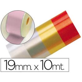 Cinta Fantasia 10 Mt X 19 mm Rosa 18 unidades