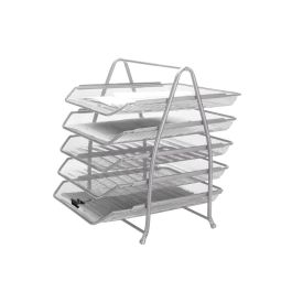 Bandeja Sobremesa Metalica Q-Connect Kf18476 Rejilla Plata 5 Bandejas Movibles 350x275X375 mm Precio: 43.88999967. SKU: B176QN5DJV