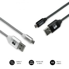 Subblim Pack 2 Cables Usb A Micro Usb (2.4A) 1M Black/Silver Precio: 12.94999959. SKU: B145FG4TWT