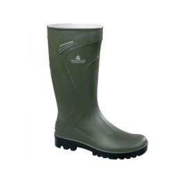 Bota Deltaplus De Seguridad Jouca Pvc Verde Suela De Tacos Talla 39